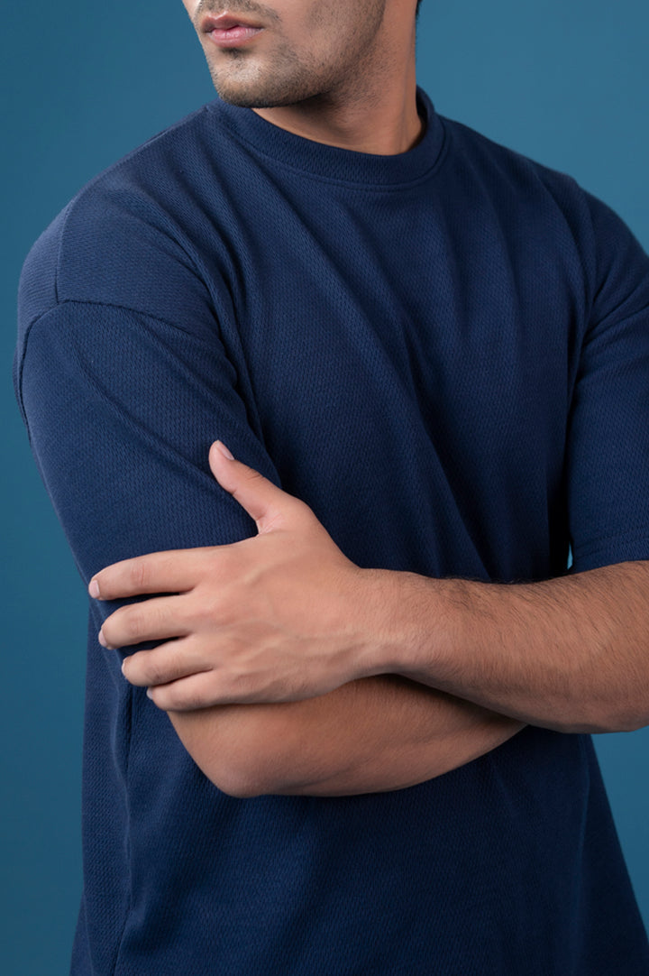 Oversized Textured T-Shirt