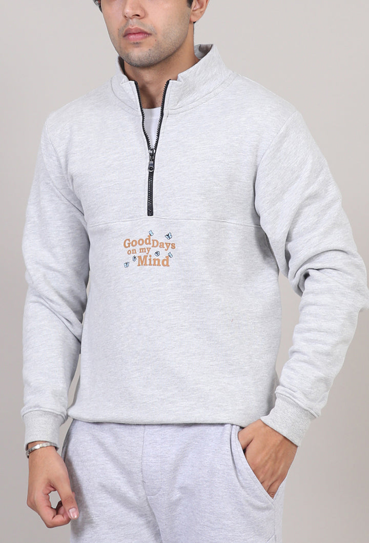 Quarter Zip Mock Neck