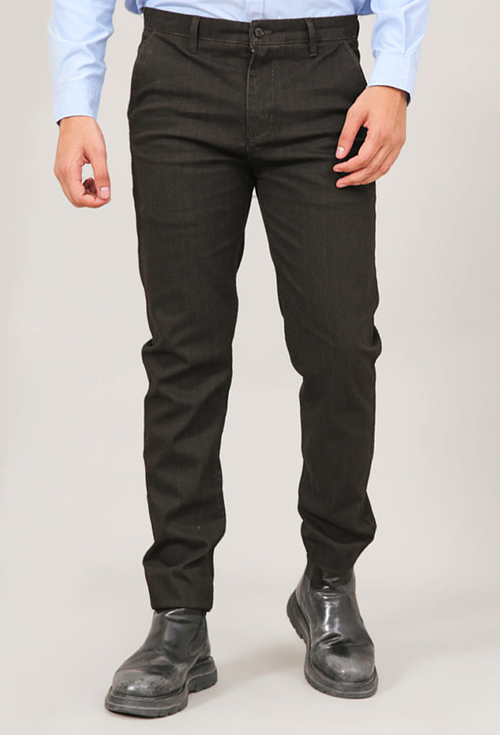 Textured Cotton Chinos