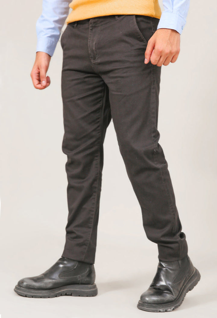 Textured Cotton Chinos