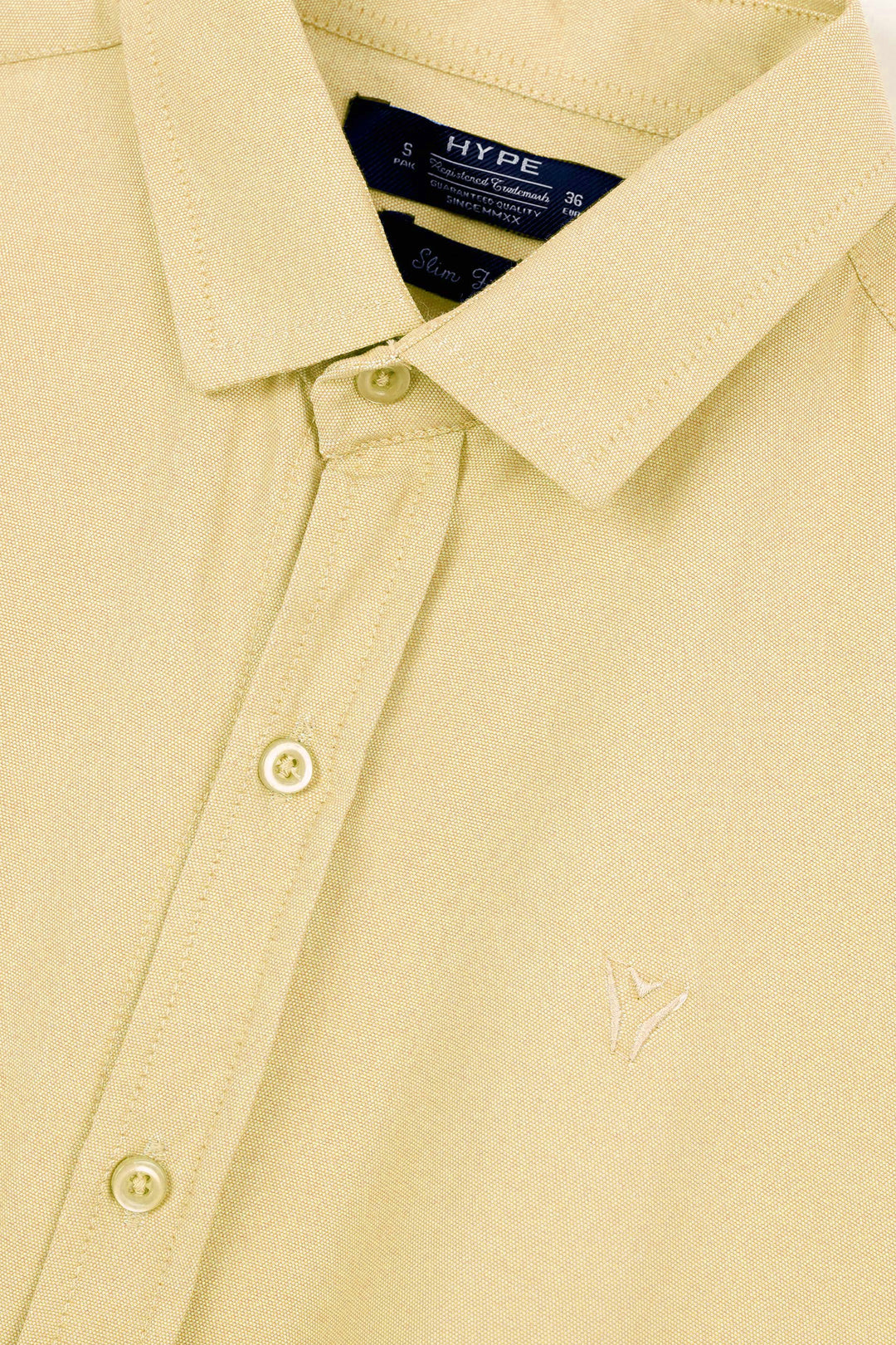 Daily Wear Linen Logo Embroidered Shirt