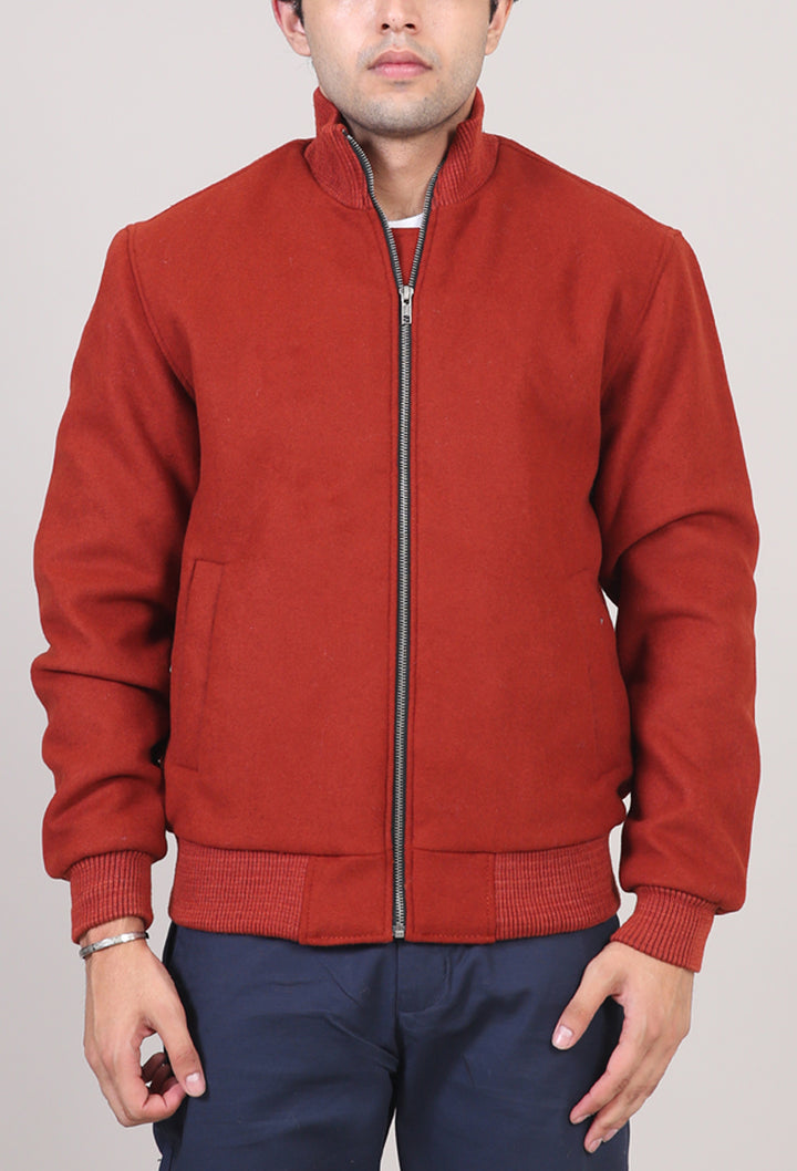 Heavy Weight Wool Bomber Jacket