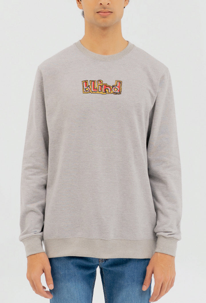 Special Print Heavy Fleece Sweatshirt