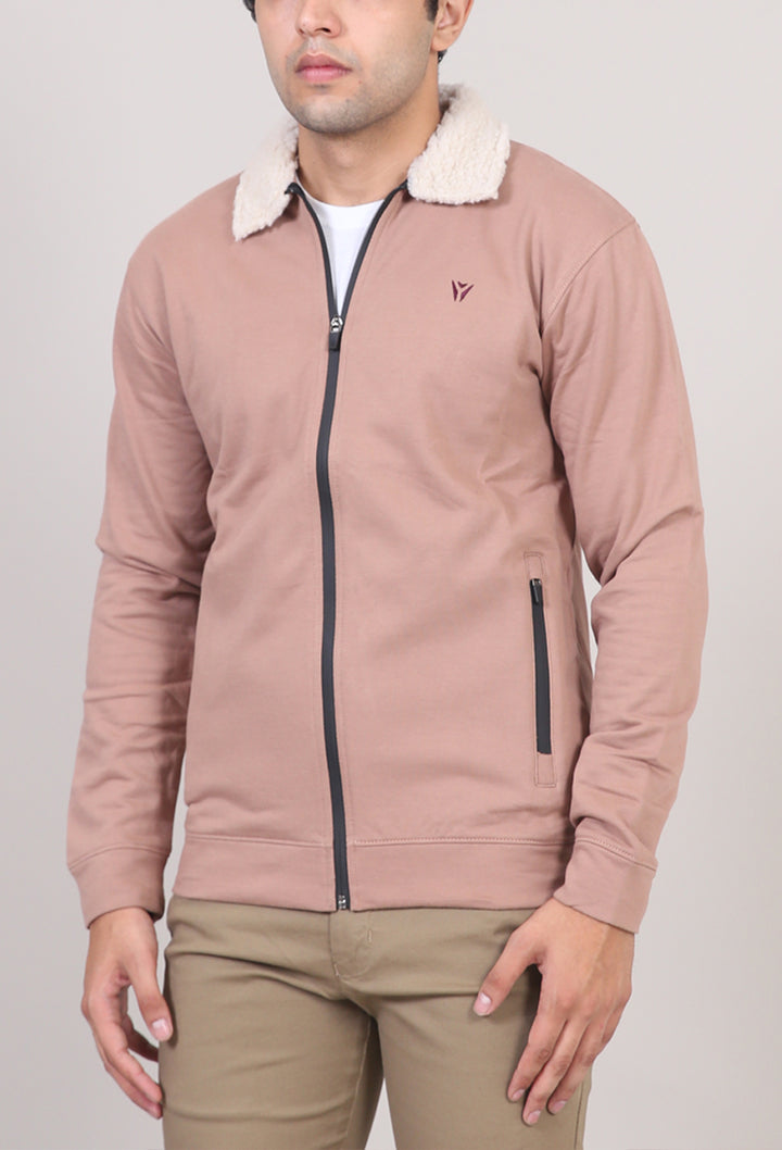 Sherpa Collar Zipper