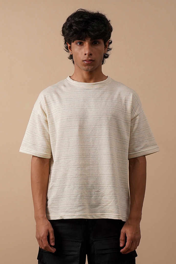Premium Textured Oversized T-Shirt