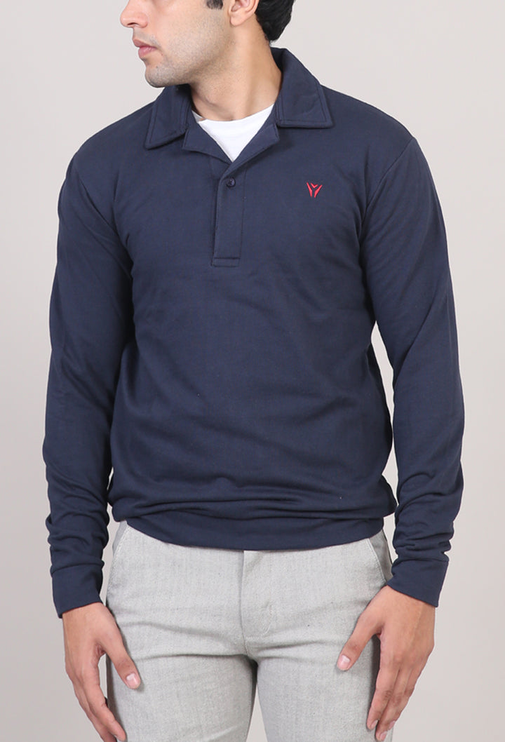 LongSleeves Cuban Collar Polo