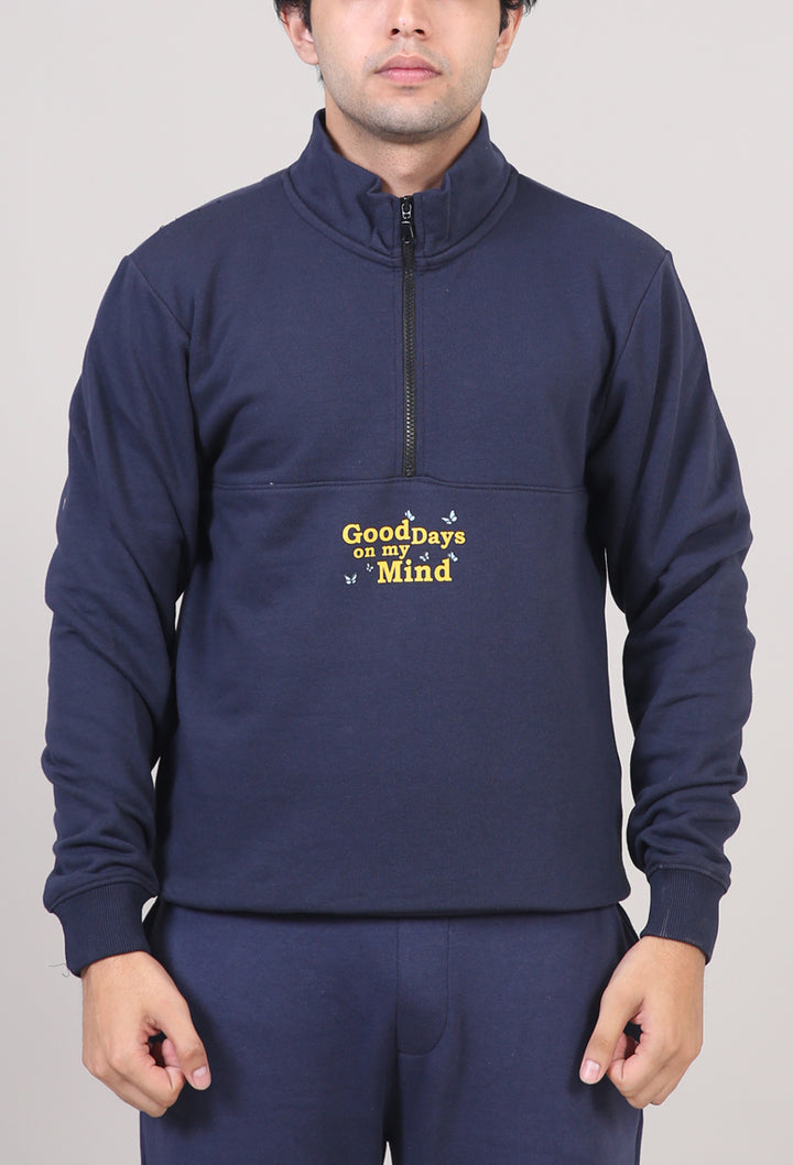 Quarter Zip Mock Neck