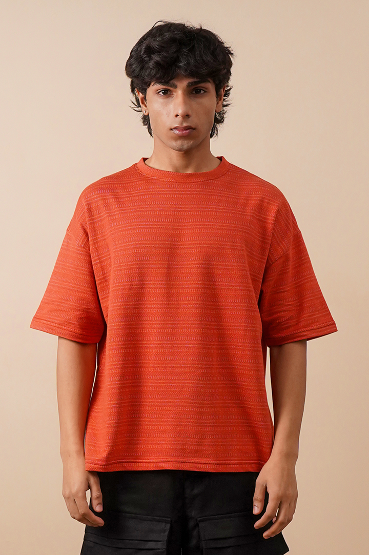 Premium Textured Oversized T-Shirt