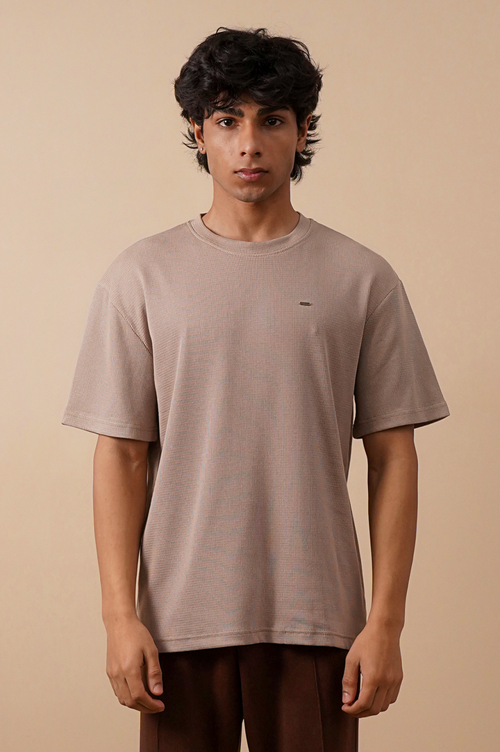 Premium Ribbed Relaxed Fit T-Shirt