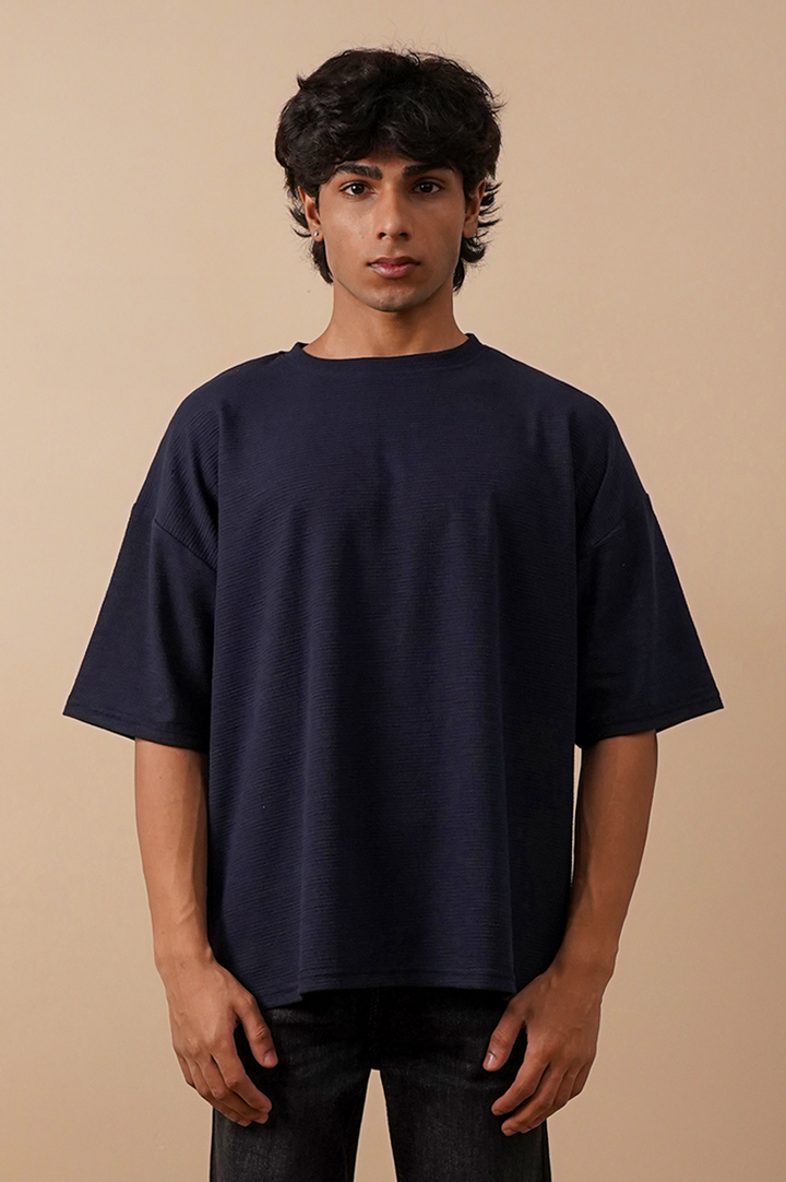 Premium Textured Oversized T-Shirt