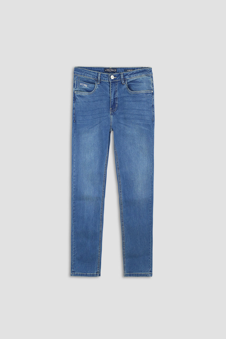 Slim Fit Blue Jeans