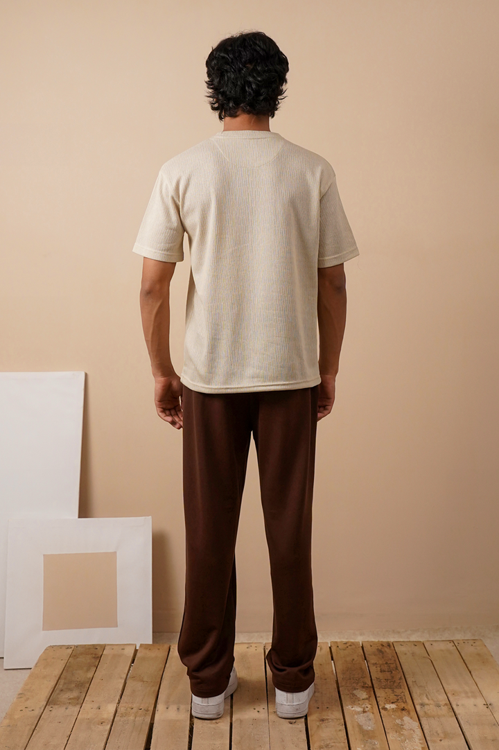 Textured Relaxed Fit T-Shirt
