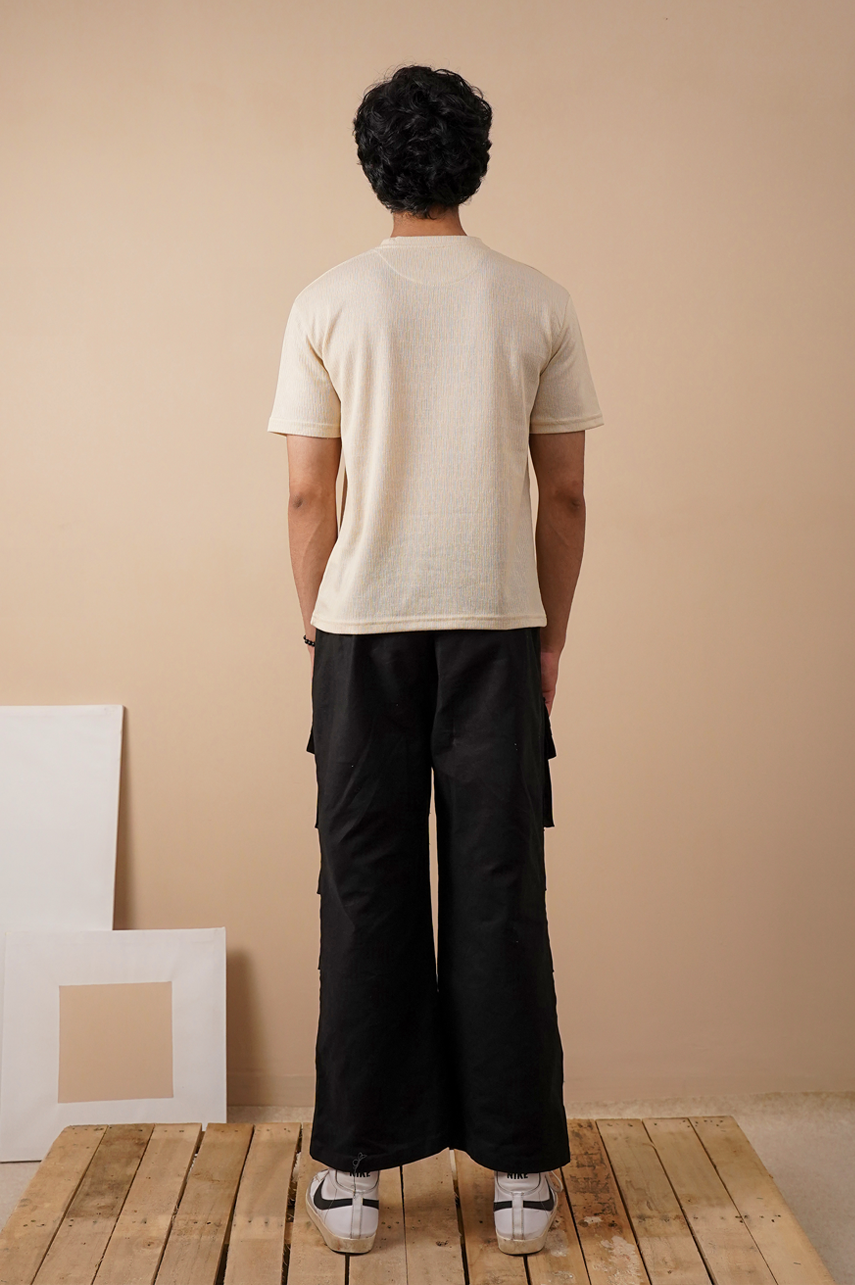 Textured Relax Fit T-Shirt