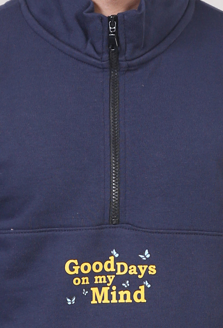 Quarter Zip Mock Neck