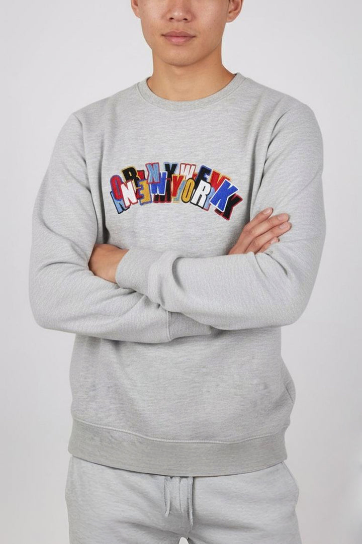 Soft Embroidered Sweatshirt