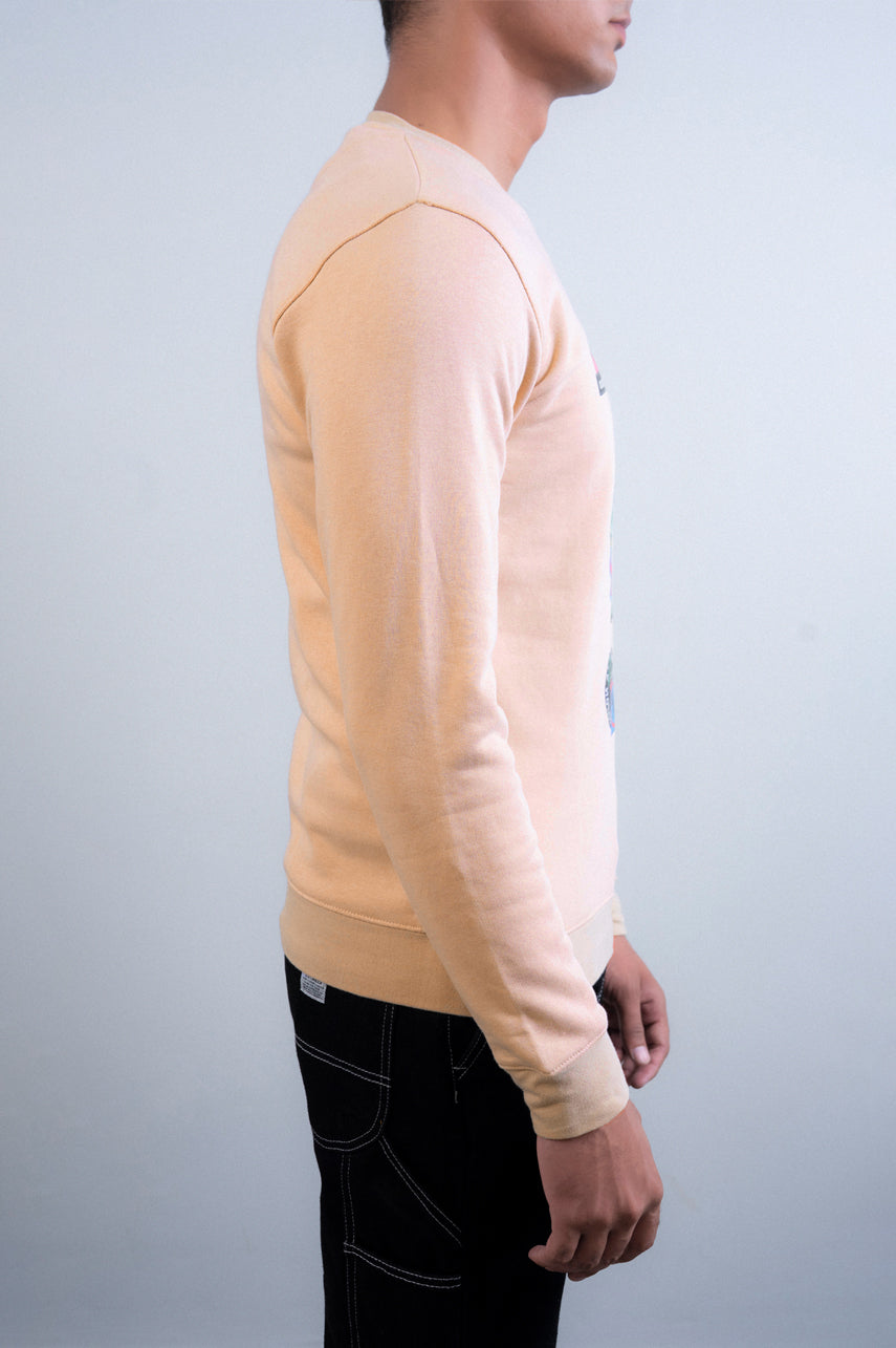 Printed Fleece Sweatshirt 002200-PCH