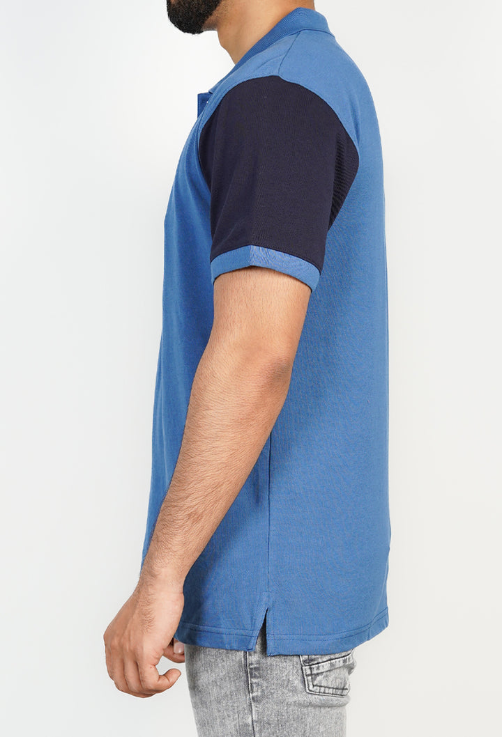 Embroidered ‘HEART’ Polo Pique Shirt