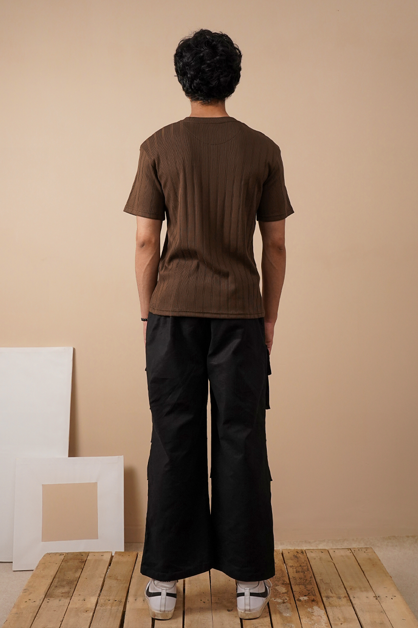 Premium Ribbed Relaxed Fit T-Shirt