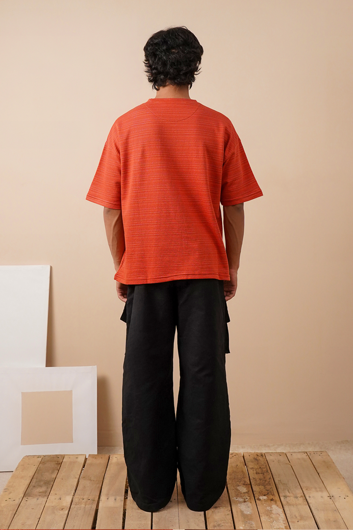 Premium Textured Oversized T-Shirt