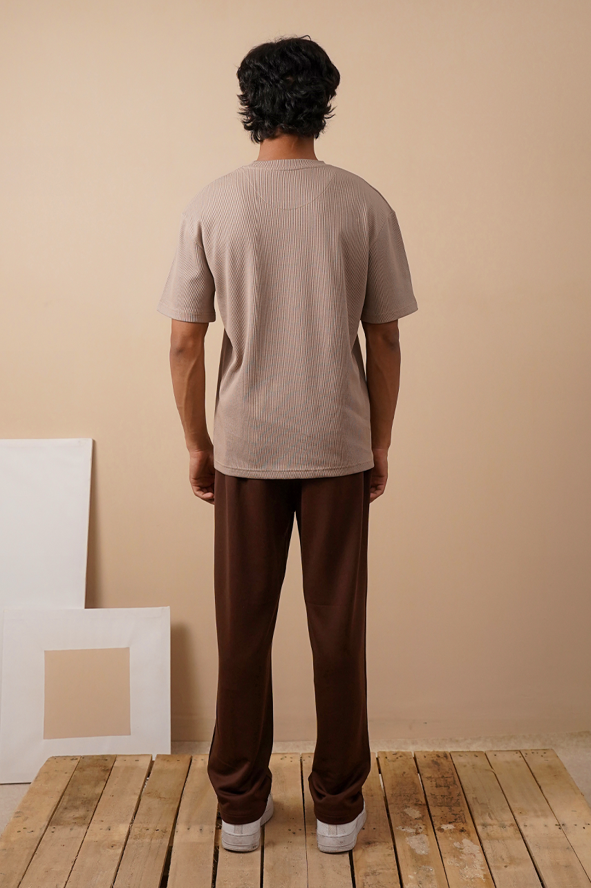 Premium Ribbed Relaxed Fit T-Shirt