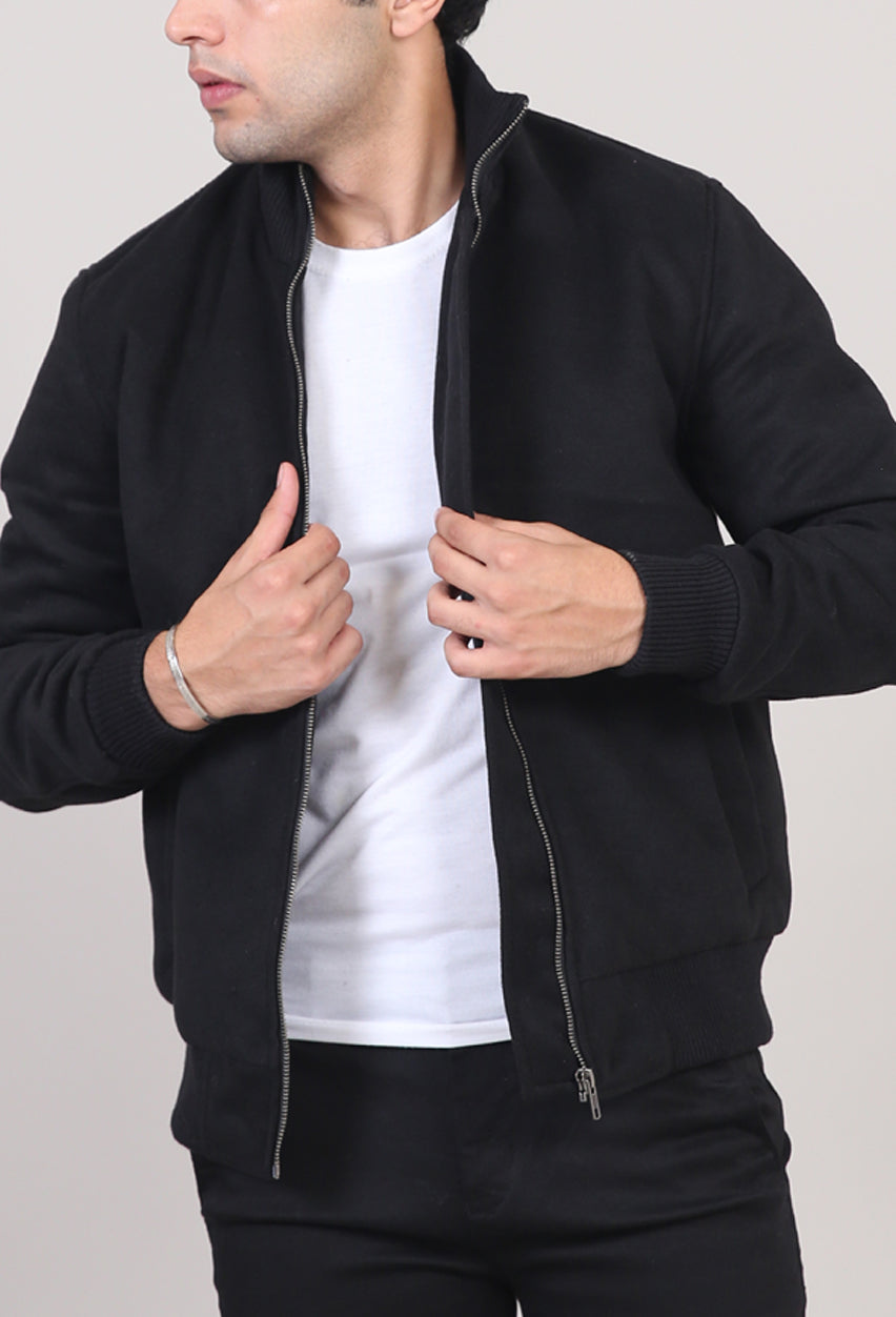 Heavy Weight Wool Bomber Jacket