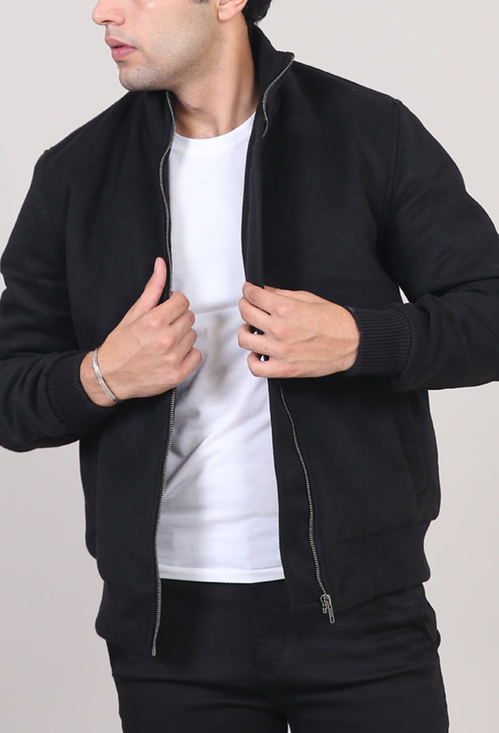 Heavy Weight Wool Bomber Jacket