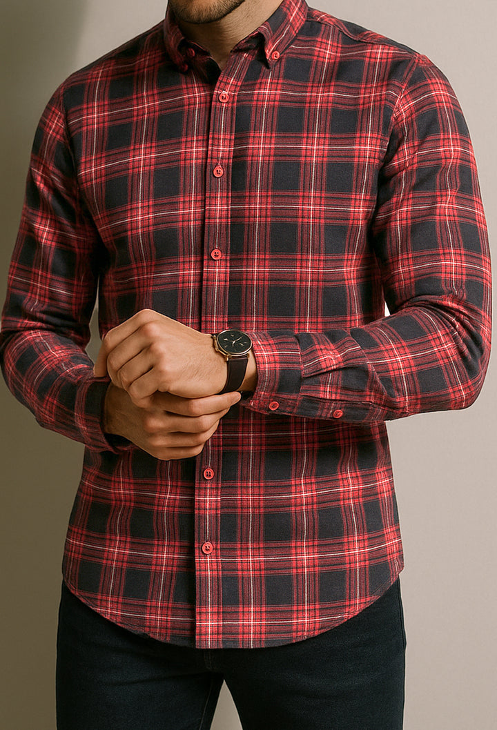 Checkered Button Down Shirt