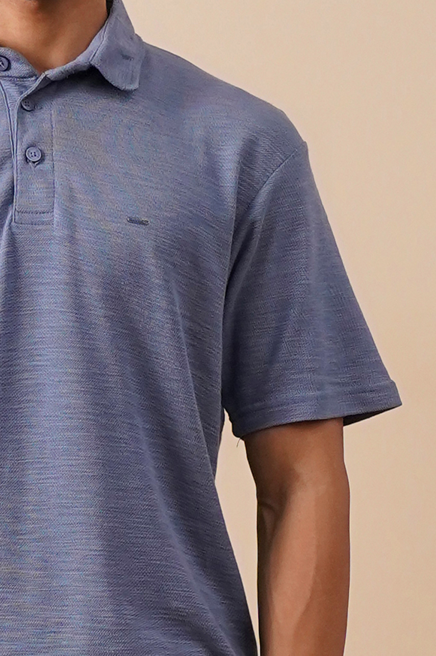 Premium Textured Polo Shirt