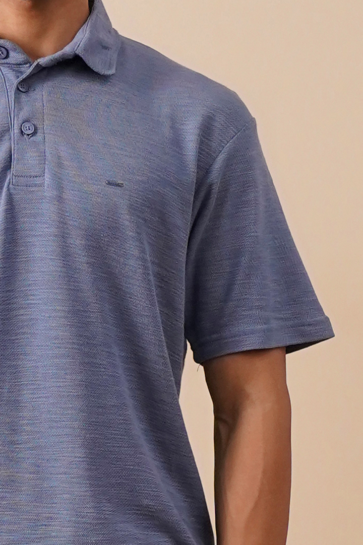 Premium Textured Polo Shirt