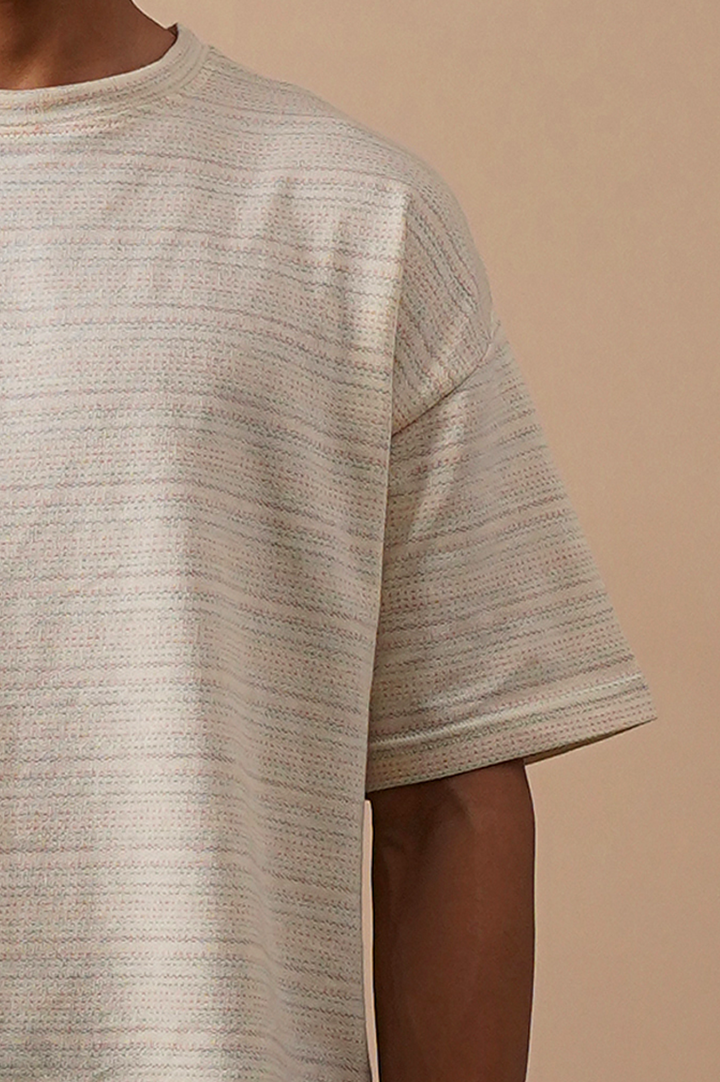 Premium Textured Oversized T-Shirt