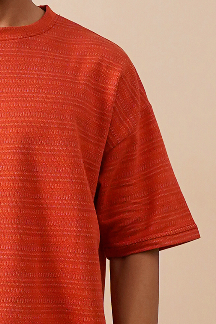 Premium Textured Oversized T-Shirt