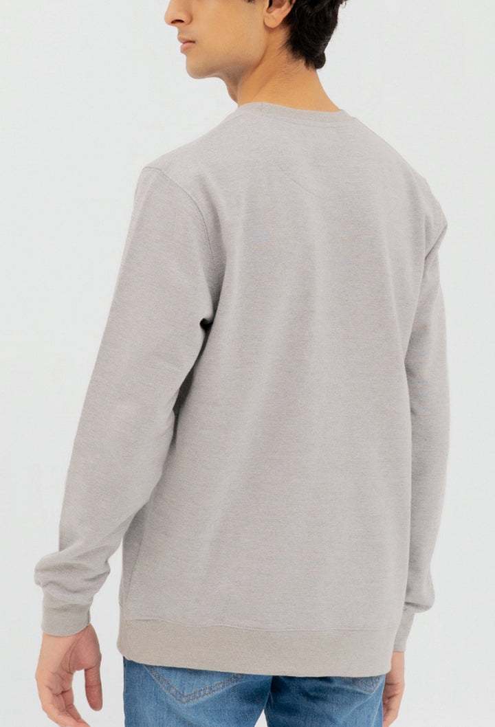 Special Print Heavy Fleece Sweatshirt