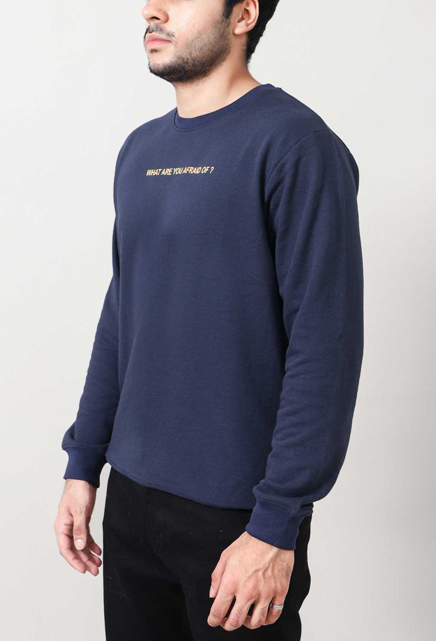 SOFT KNIT FABRIC SWEATSHIRT