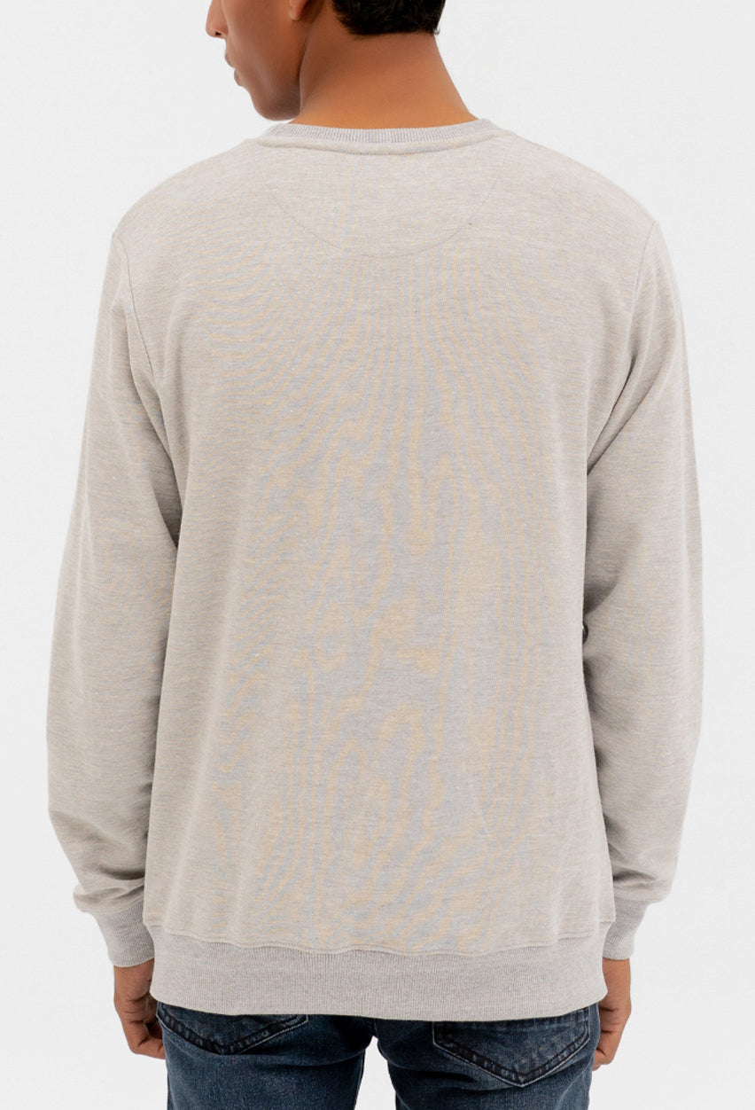 Printed Terry Sweatshirt