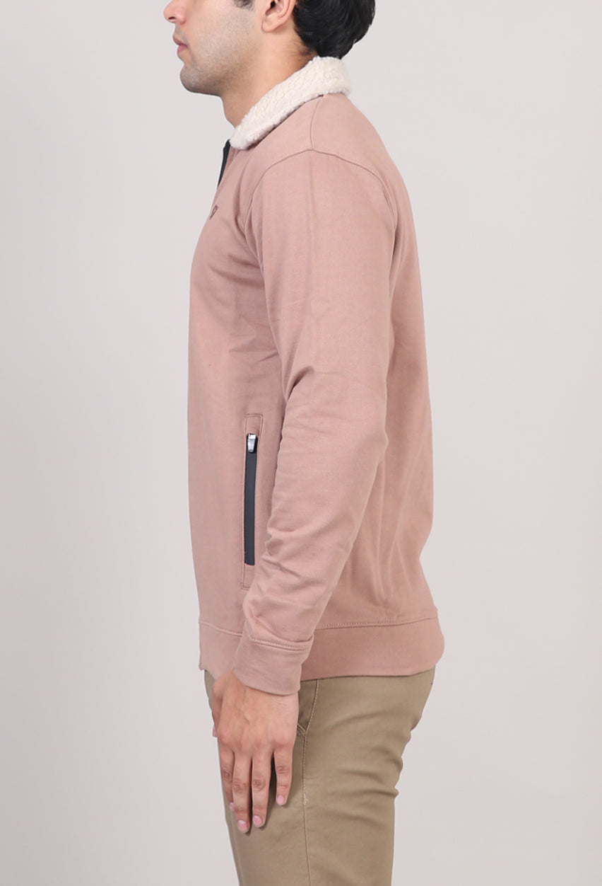 Sherpa Collar Zipper