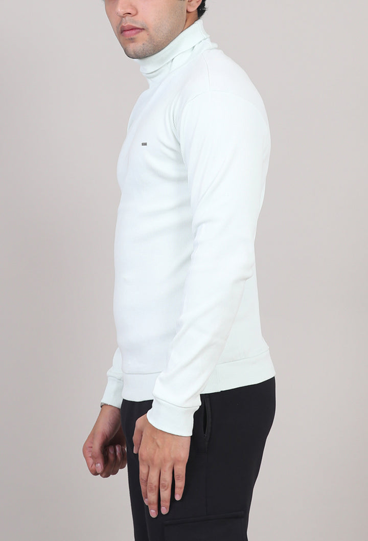 Ribbed Turtle-Neck