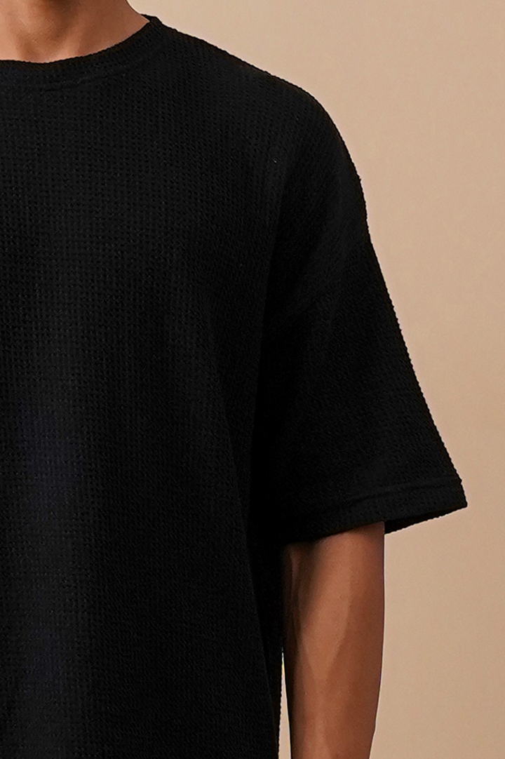 Premium Textured Oversized T-Shirt