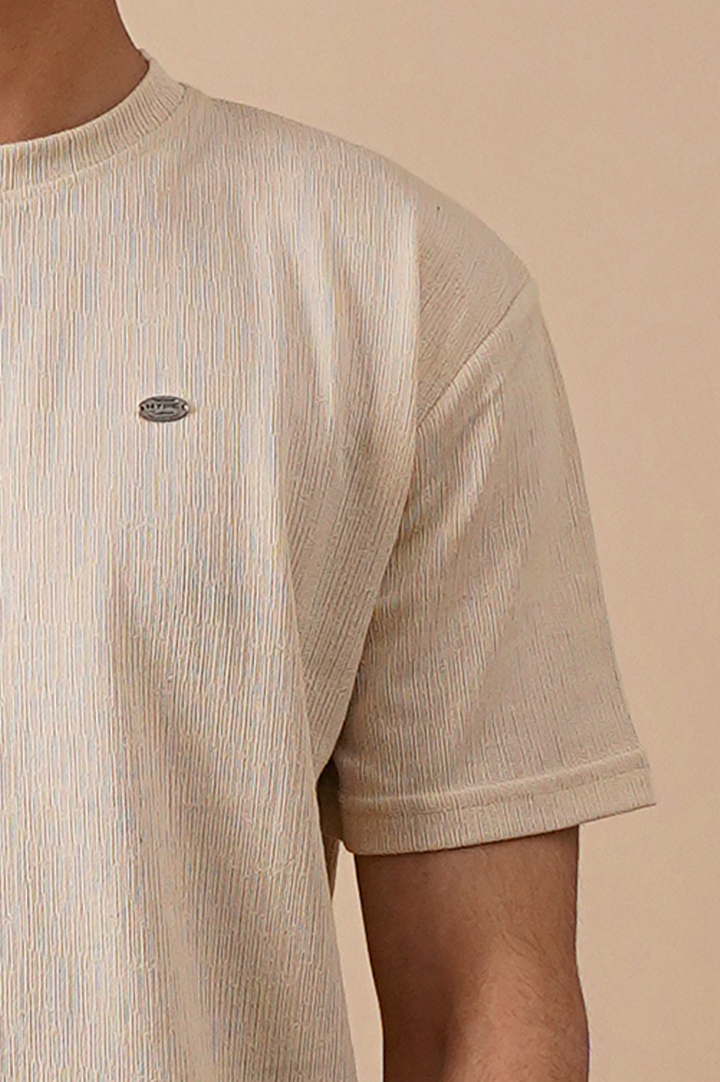 Textured Relax Fit T-Shirt