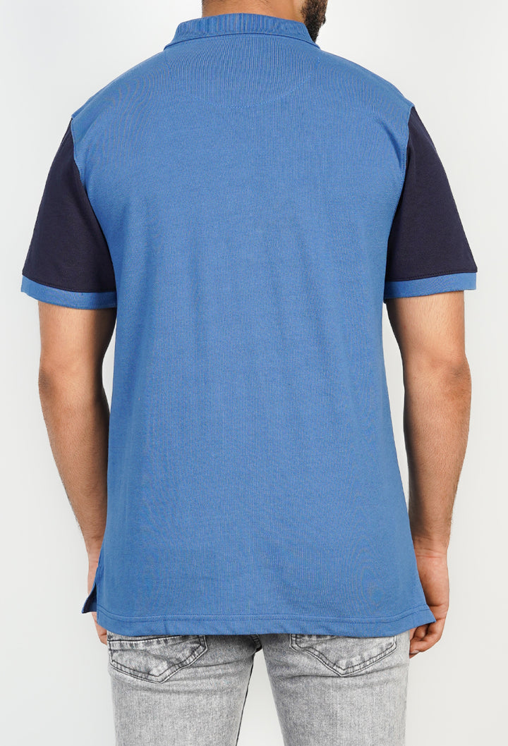 Embroidered ‘HEART’ Polo Pique Shirt