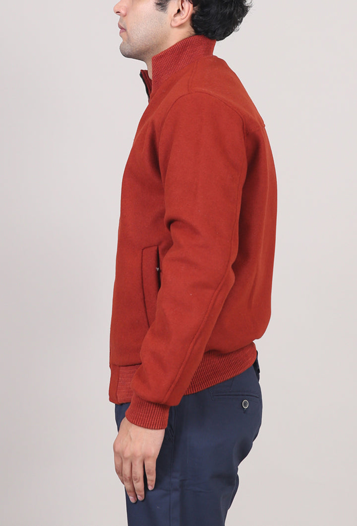 Heavy Weight Wool Bomber Jacket