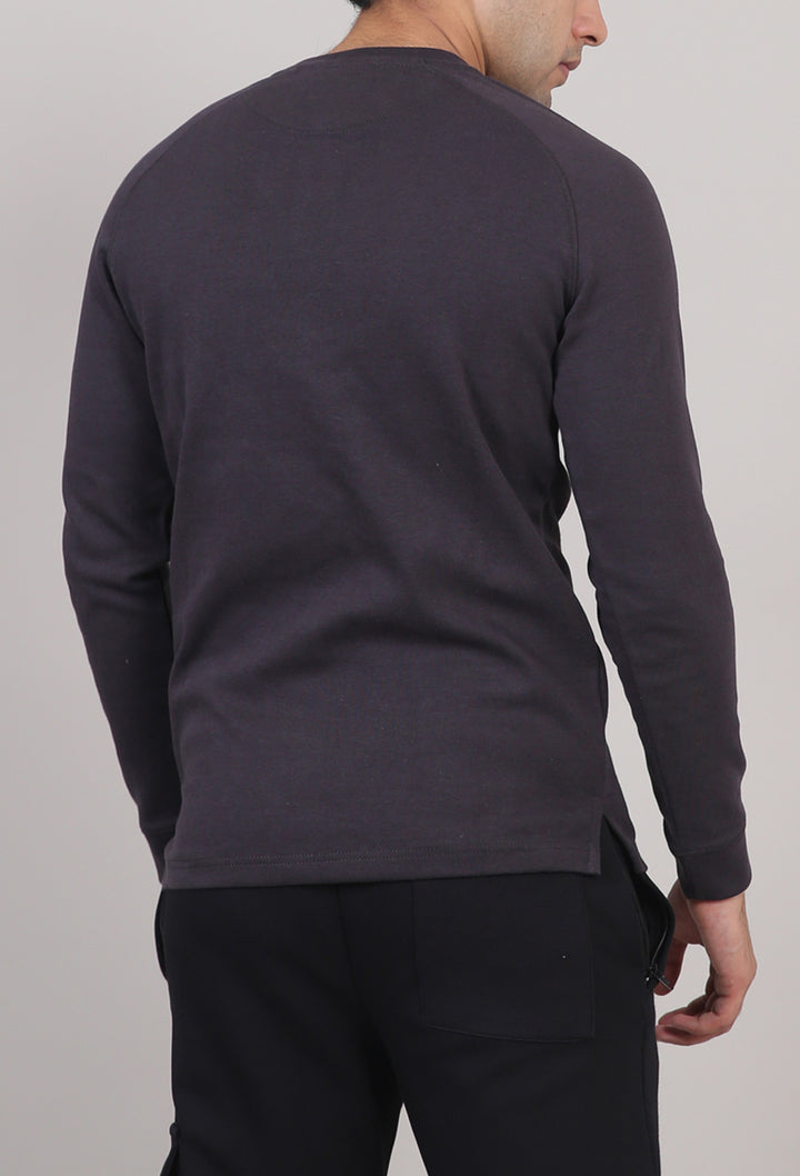 Ribbed Henley