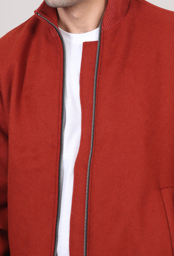 Heavy Weight Wool Bomber Jacket