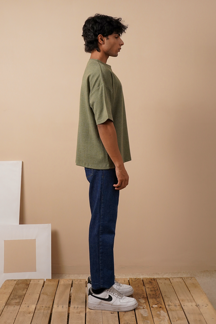 Premium Textured Oversized T-Shirt