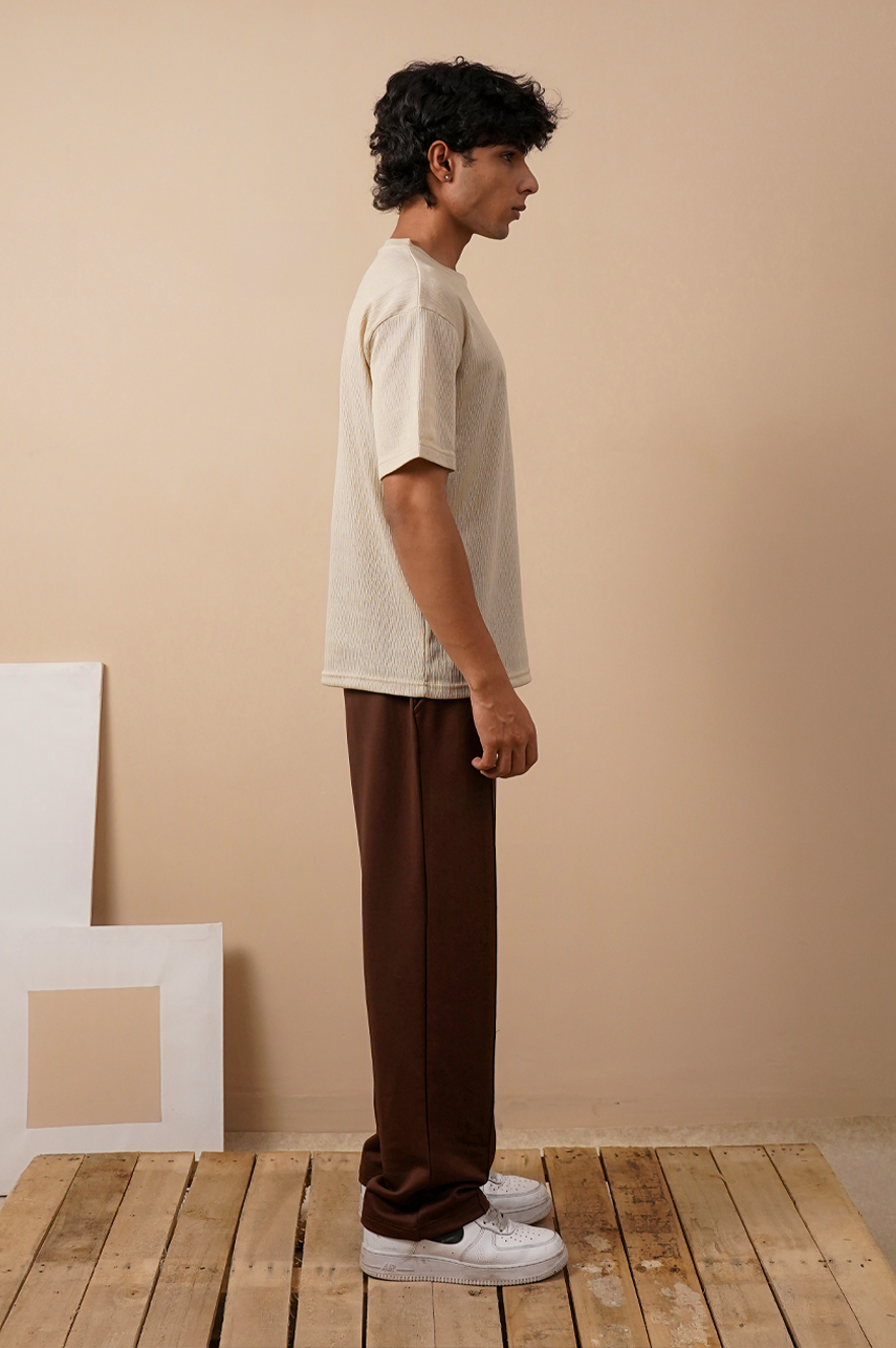 Textured Relaxed Fit T-Shirt