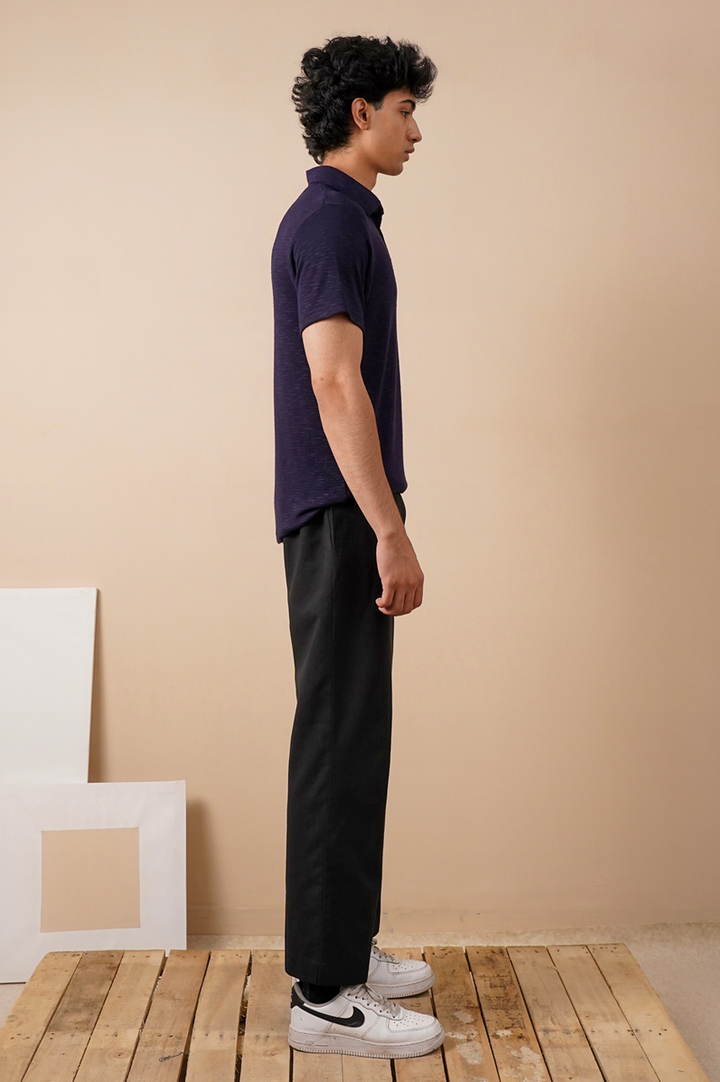 Textured Regular Fit Polo