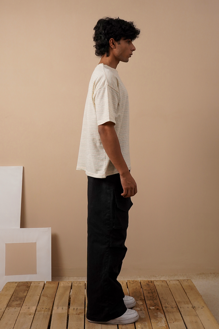 Premium Textured Oversized T-Shirt