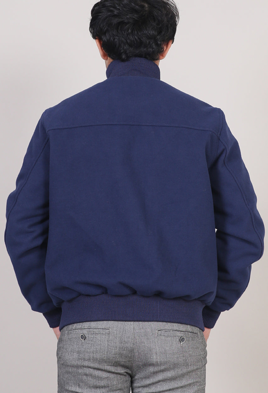 Heavy Weight Wool Bomber Jacket