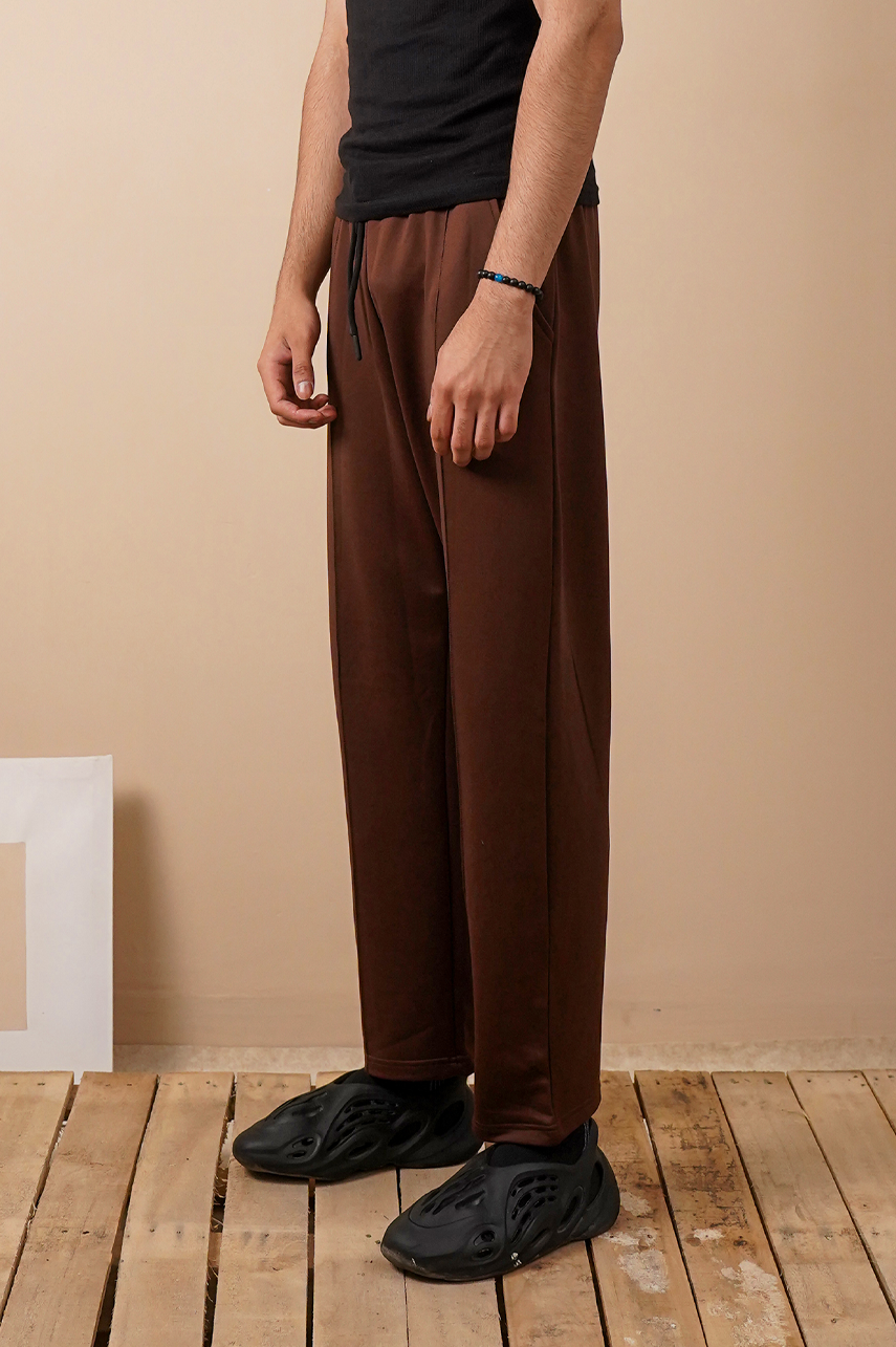 Straight Fit Essential Pleated Trouser