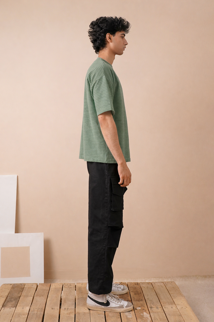 Premium Textured Oversized T-Shirt