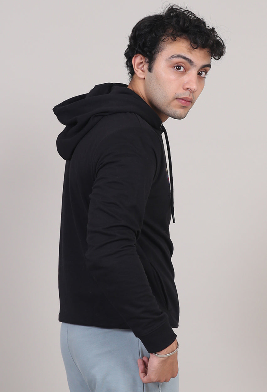 Embroided Pullover Hoodie